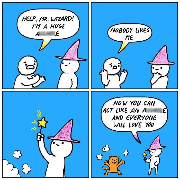 Artist Illustrates 30 Ridiculous Situations In Witty Comics (New Pics)