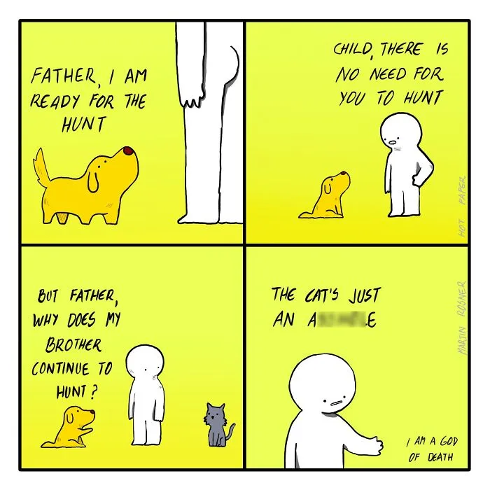 Artist Illustrates 30 Ridiculous Situations In Witty Comics (New Pics)