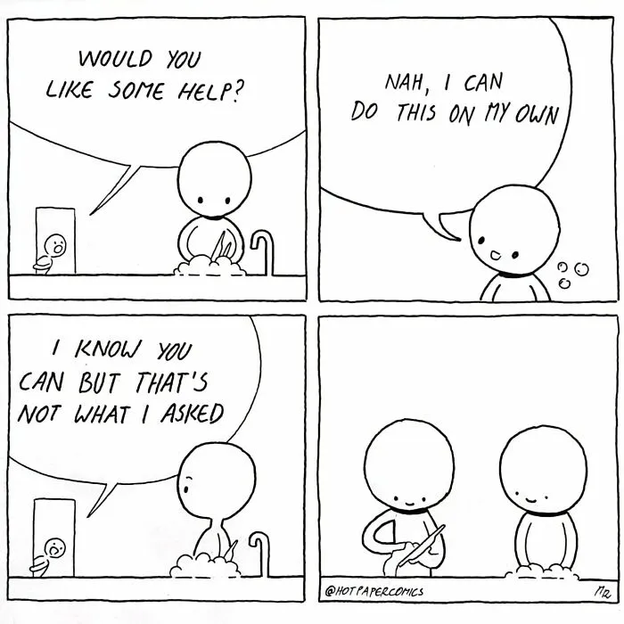 Artist Illustrates 30 Ridiculous Situations In Witty Comics (New Pics)