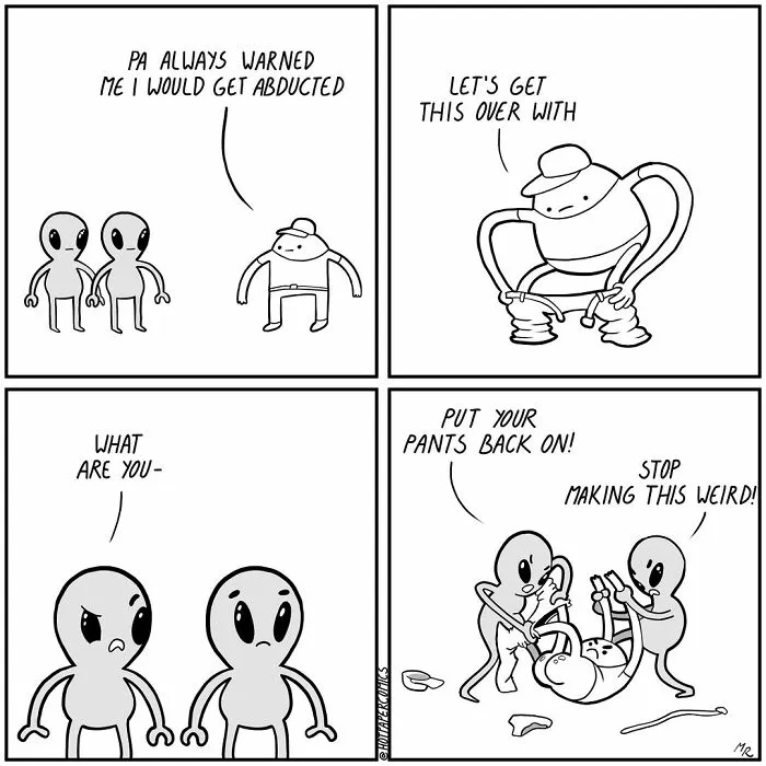 Artist Illustrates 30 Ridiculous Situations In Witty Comics (New Pics)