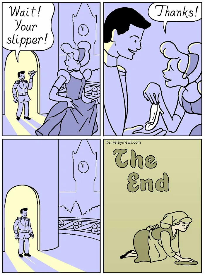 Artist Adds Twisted Endings To His Seemingly Innocent Comics (30 New Pics)