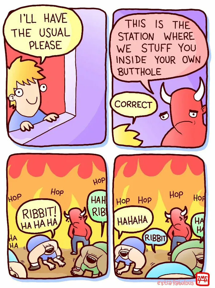 'Extra Fabulous Comics': Something For Fans Of Dark Humor And Unexpected Endings (30 New Pics)