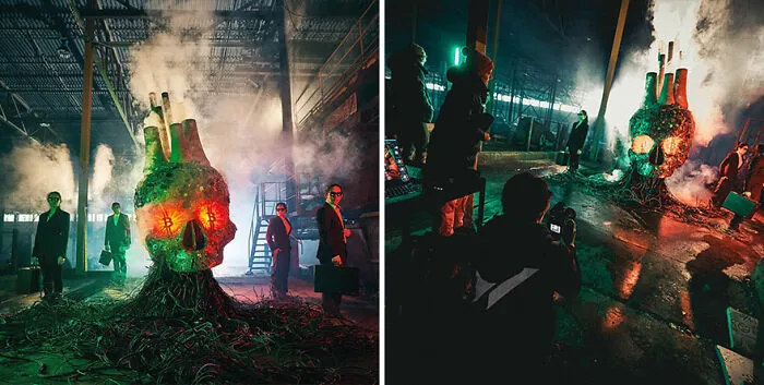 This Artist Shared 30 Behind-The-Scenes Images From His Photo Sets