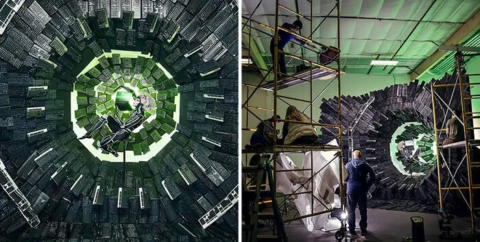 This Artist Shared 30 Behind-The-Scenes Images From His Photo Sets