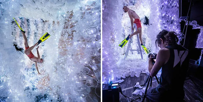 This Artist Shared 30 Behind-The-Scenes Images From His Photo Sets