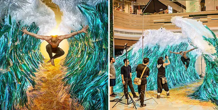 This Artist Shared 30 Behind-The-Scenes Images From His Photo Sets