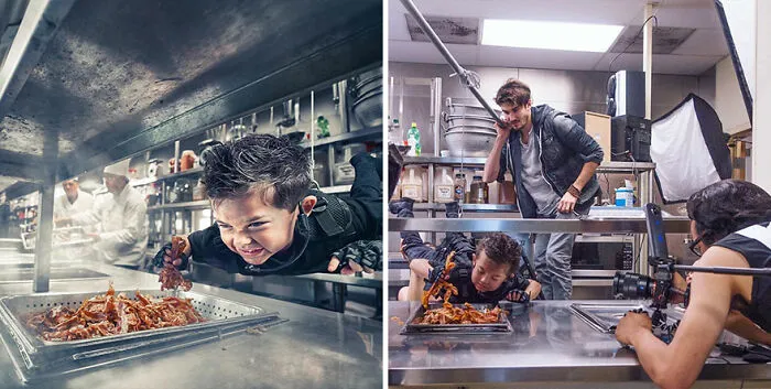 This Artist Shared 30 Behind-The-Scenes Images From His Photo Sets