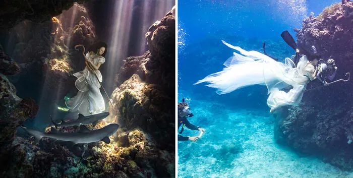 This Artist Shared 30 Behind-The-Scenes Images From His Photo Sets