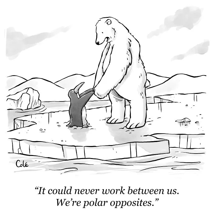 40 Hilarious Cartoons I Created Convey The Message With Little To No Words