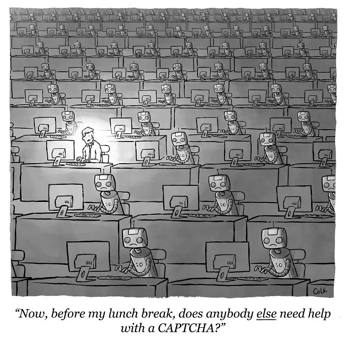40 Hilarious Cartoons I Created Convey The Message With Little To No Words