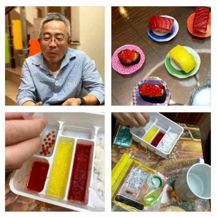 Remembering That Time My Niece And I Made Some Candy Sushi And Then Forced My Father In Law To Try It