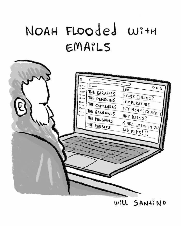 50 Minimalistic Comics Filled With Absurd Situations And Silly Humor By Will Santino (New Pics)