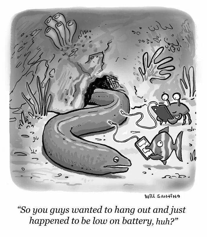 50 Minimalistic Comics Filled With Absurd Situations And Silly Humor By Will Santino (New Pics)