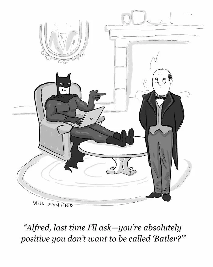 50 Minimalistic Comics Filled With Absurd Situations And Silly Humor By Will Santino (New Pics)