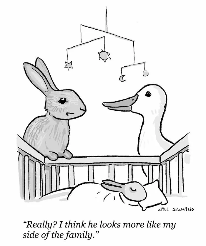 50 Minimalistic Comics Filled With Absurd Situations And Silly Humor By Will Santino (New Pics)