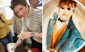 This Barista Brews Celebrity Portraits In Lattes That Are Almost Too Beautiful To Drink (39 Pics)