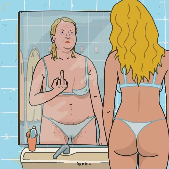 23 Funny Comics With Unexpected Twists And A Dash Of Dark Humor Made By This Artist