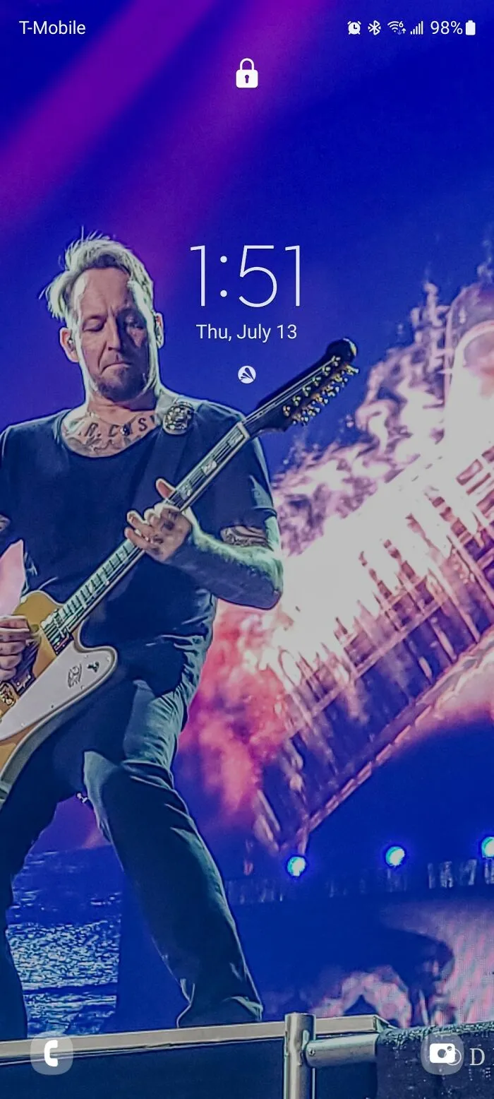 A Picture I Took While At The Volbeat Show