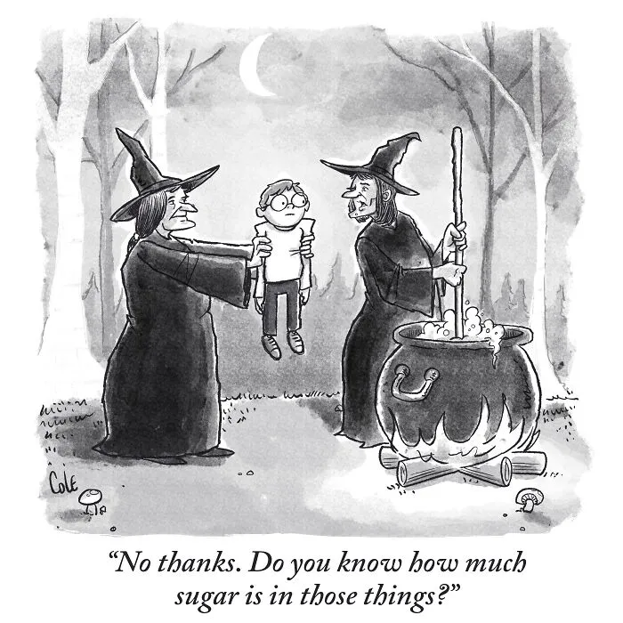 40 Hilarious Cartoons I Created Convey The Message With Little To No Words