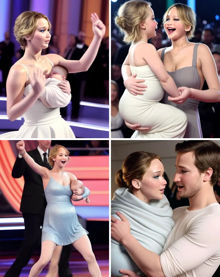 Jennifer Lawrence As A Mom