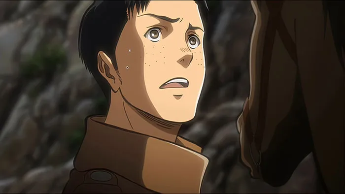 Marco Bott wearing brown jacket