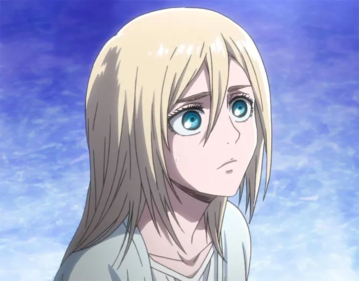 Historia Reiss wearing white shirt