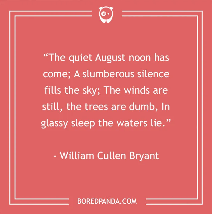 46 August Quotes To Welcome The Sunday of Summer