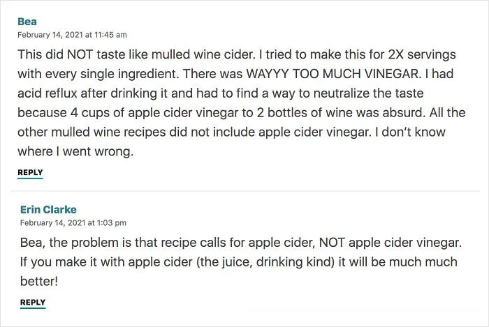 "4 Cups Of Apple Cider Vinegar To 2 Bottles Of Wine Was Absurd." Yes It Was
