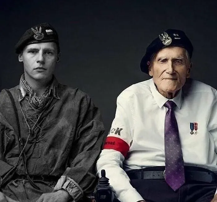 Veteranos de la resistencia del Alzamiento de Varsovia (1944). Antes y ahora