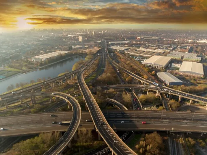 The English Motorway M6 Was Built Upon 2.5 Million Discarded Copies Of Romance Novels
