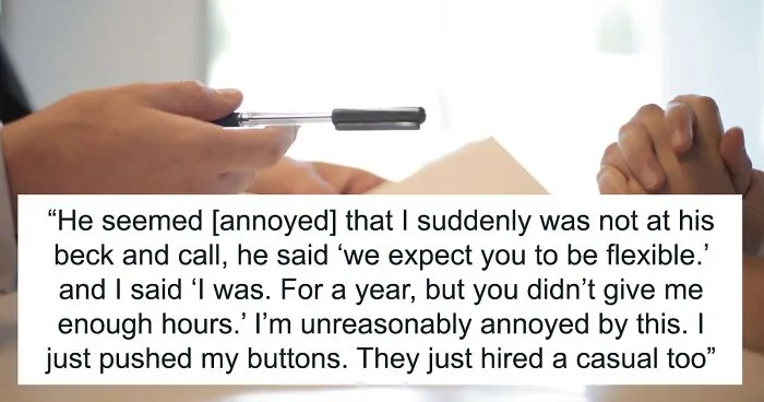 'Bosszilla' Livid His Part-Time Employee Got A Second Job And Isn't As Available Now