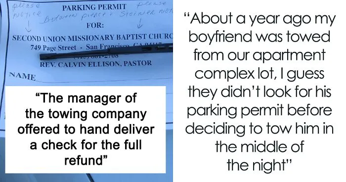 "The Employee Spit In His Face": GF Gets Revenge On Tow Company That Wrongfully Towed Her BF's Car