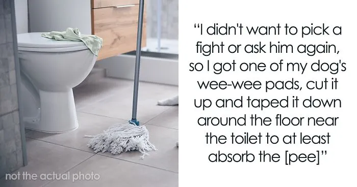 “The Bathroom Floor Was Suddenly Always Wet”: BF Keeps Missing The Toilet, GF Gets Resourceful
