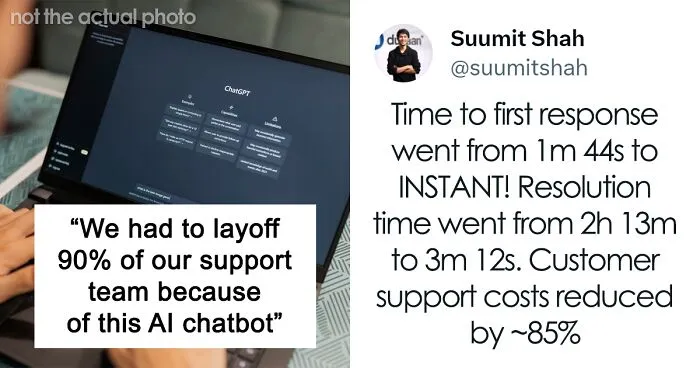 Tone-Deaf CEO Says He Fired 90% Of Staff Because Of New AI, Gets Slammed Online