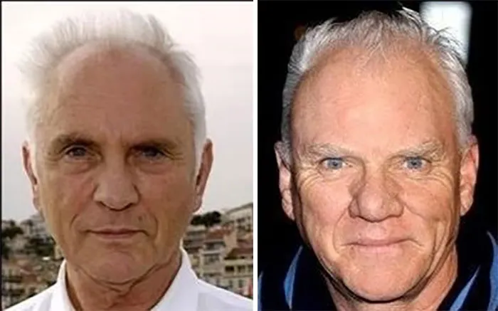 Malcom Mcdowell And  Terrence Stamp
