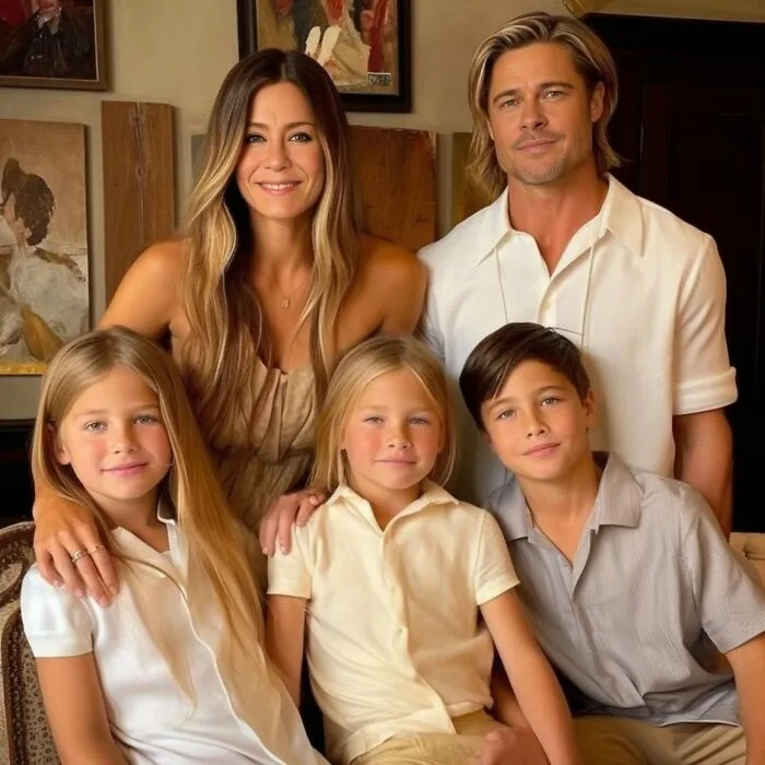 Jennifer Aniston And Brad Pitt