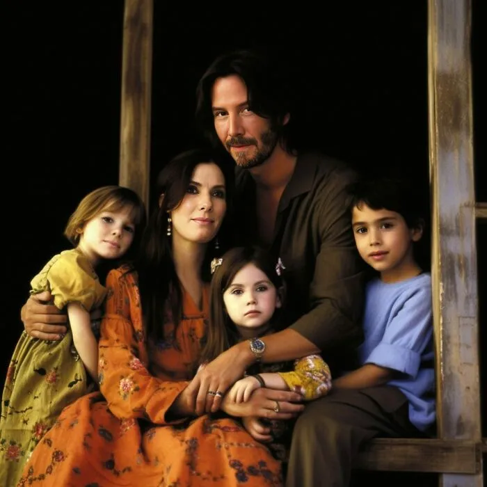 Keanu Reeves And Sandra Bullock