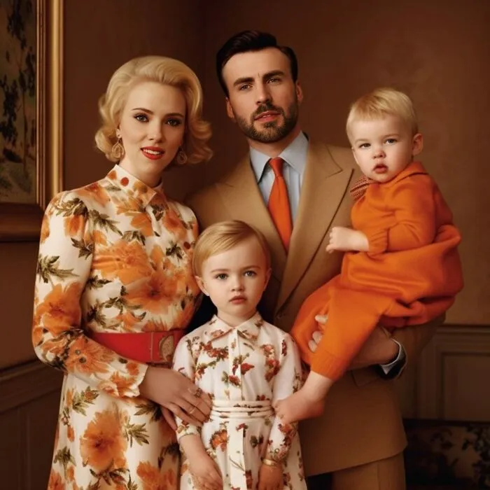Scarlett Johansson And Chris Evans