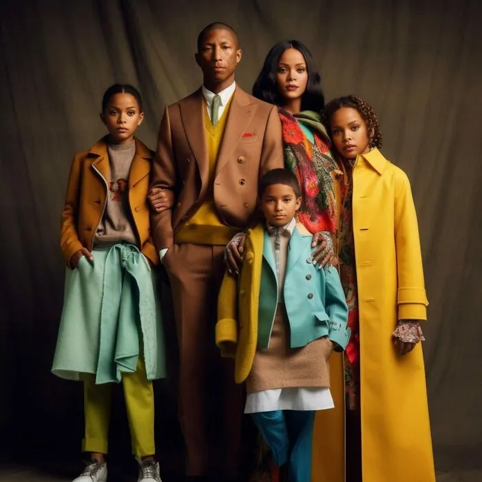Pharrell Williams And Rihanna