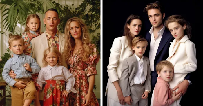 What Could Have Been: 26 AI Family Portraits Of Iconic Couples That We're Never Going To See IRL