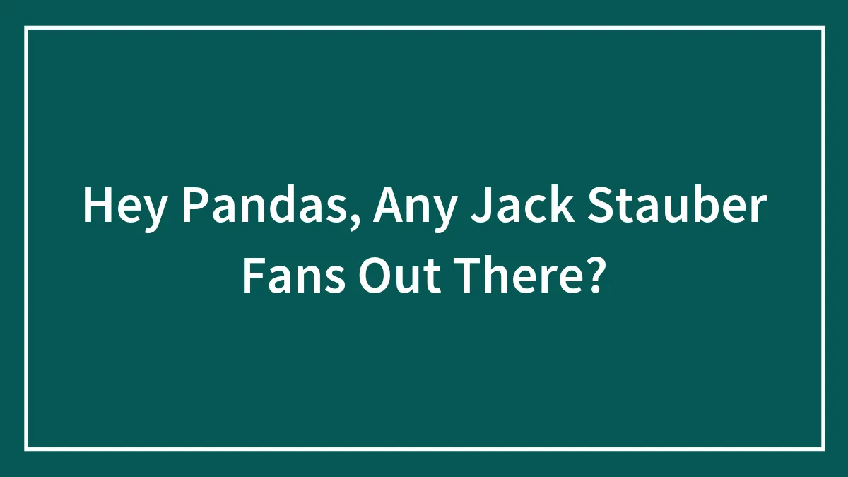 Hey Pandas, Any Jack Stauber Fans Out There?