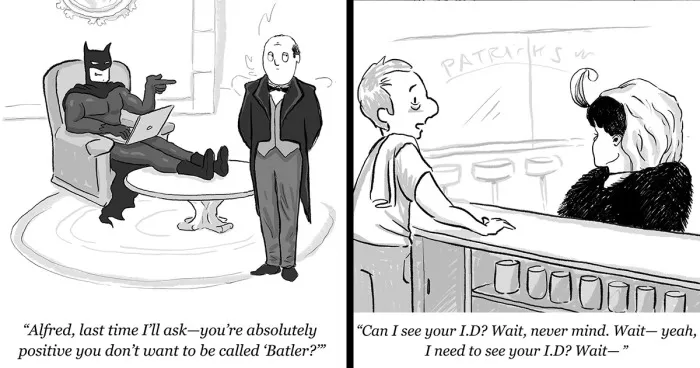 50 Minimalistic Comics Filled With Absurd Situations And Silly Humor By Will Santino (New Pics)