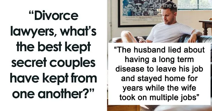 30 Deep Secrets That Saw The Light Of Day Only During Divorce Proceedings