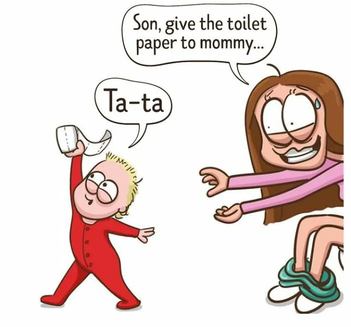 Artist Illustrated Everyday Moments Of Motherhood In 28 Relatable Comics