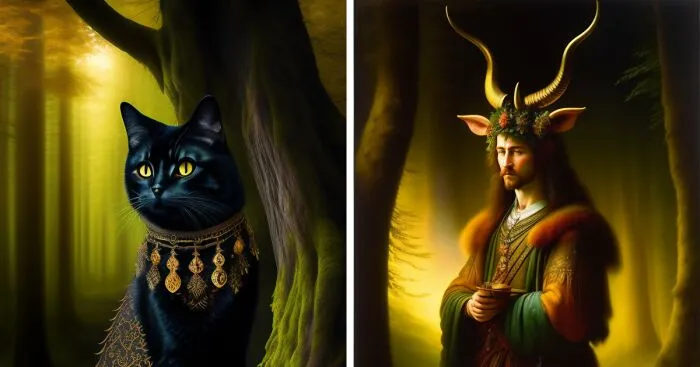 Here Are Some Ai-Generated Pics From The Forest Fairytale That I Made (8 Pics)