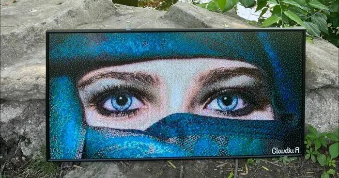 I Created A Photorealistic Fuse Bead Project Out Of 58,482 Beads
