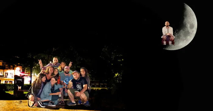 How Our Friend Once Went To The Moon - 12 Hilarious Photo Manipulations We Made
