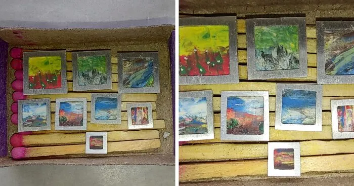 Creating Miniature Paintings Makes Me Happy