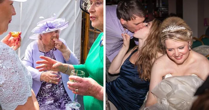 25 Unfiltered Wedding Pics By Ian Weldon That Are As Funny As They Are Chaotic (New Pics)
