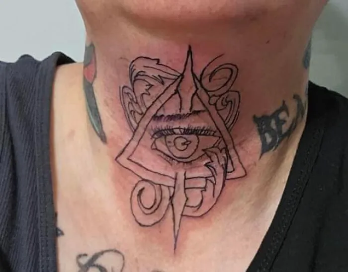 Friend Posted They Got A New Neck Tattoo And The Artist Did A Fantastic Job